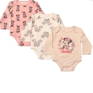 NWOT Disney Minnie Mouse Bodysuit Trio